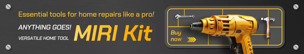 yellow modern tool promotion