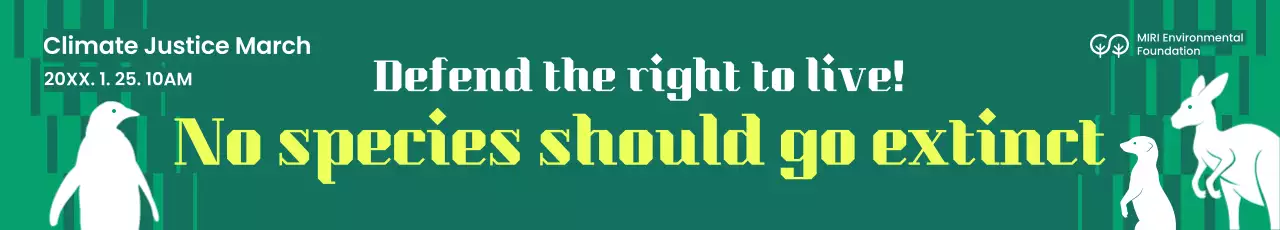 green bold environmental announcement