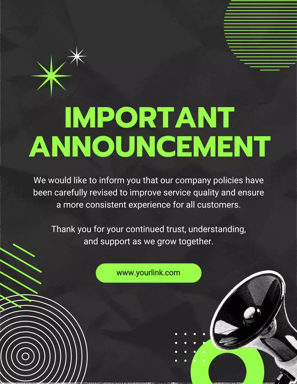 블랙 모던 공지사항