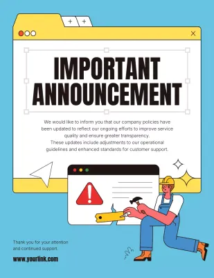 블루 모던 공지사항