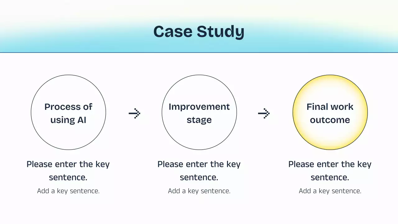 파란색과 노란색 AI 강의 발표 자료