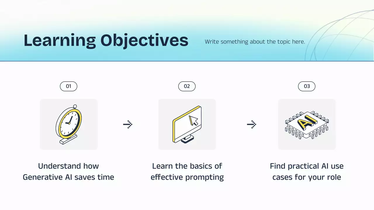 파란색과 노란색 AI 강의 발표 자료