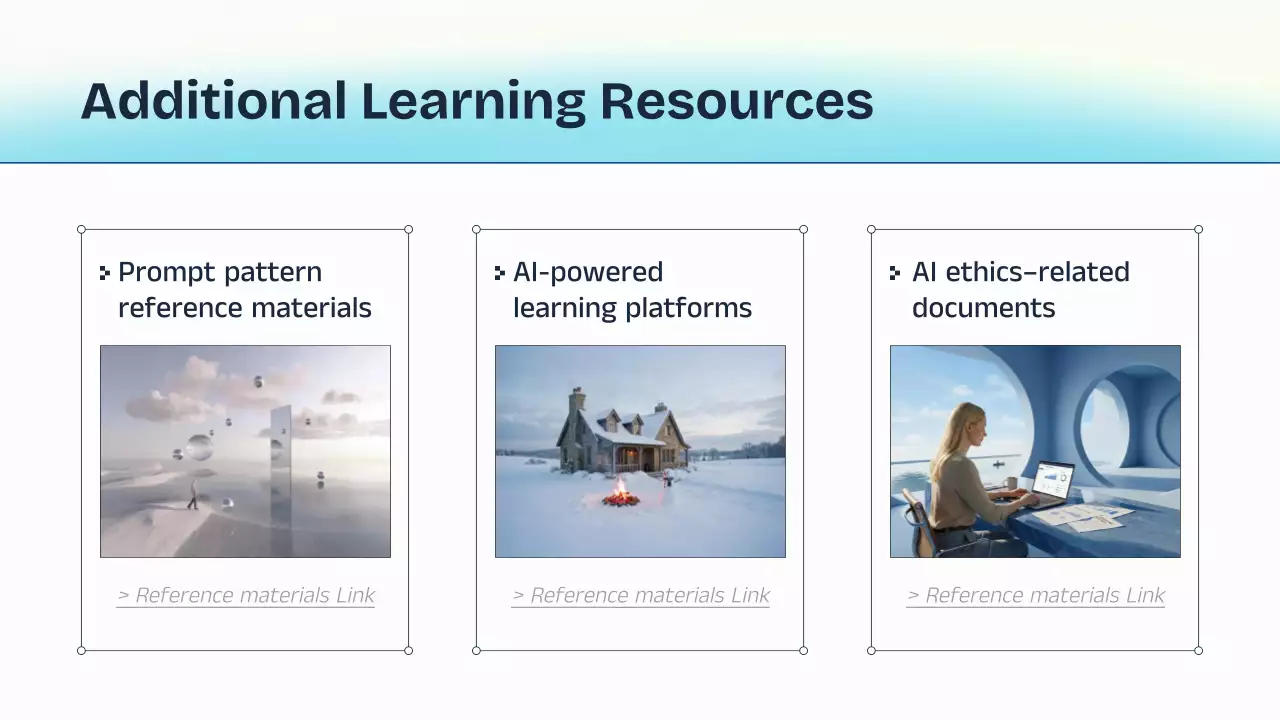 파란색과 노란색 AI 강의 발표 자료