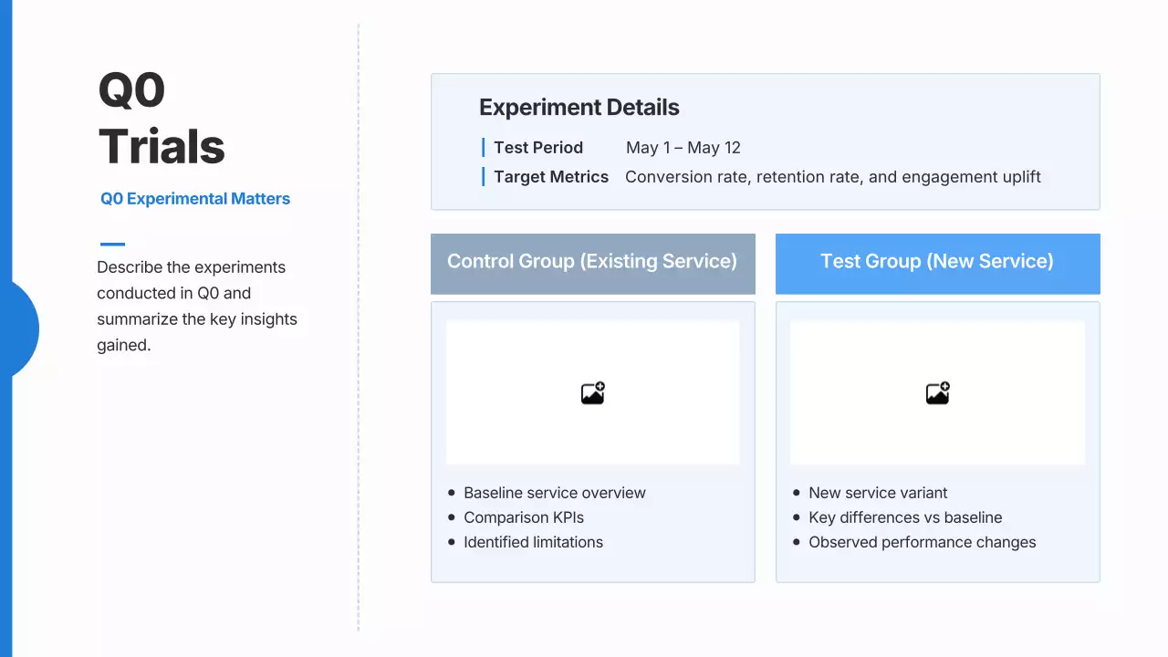 하늘색 깔끔 성과 리뷰 보고서