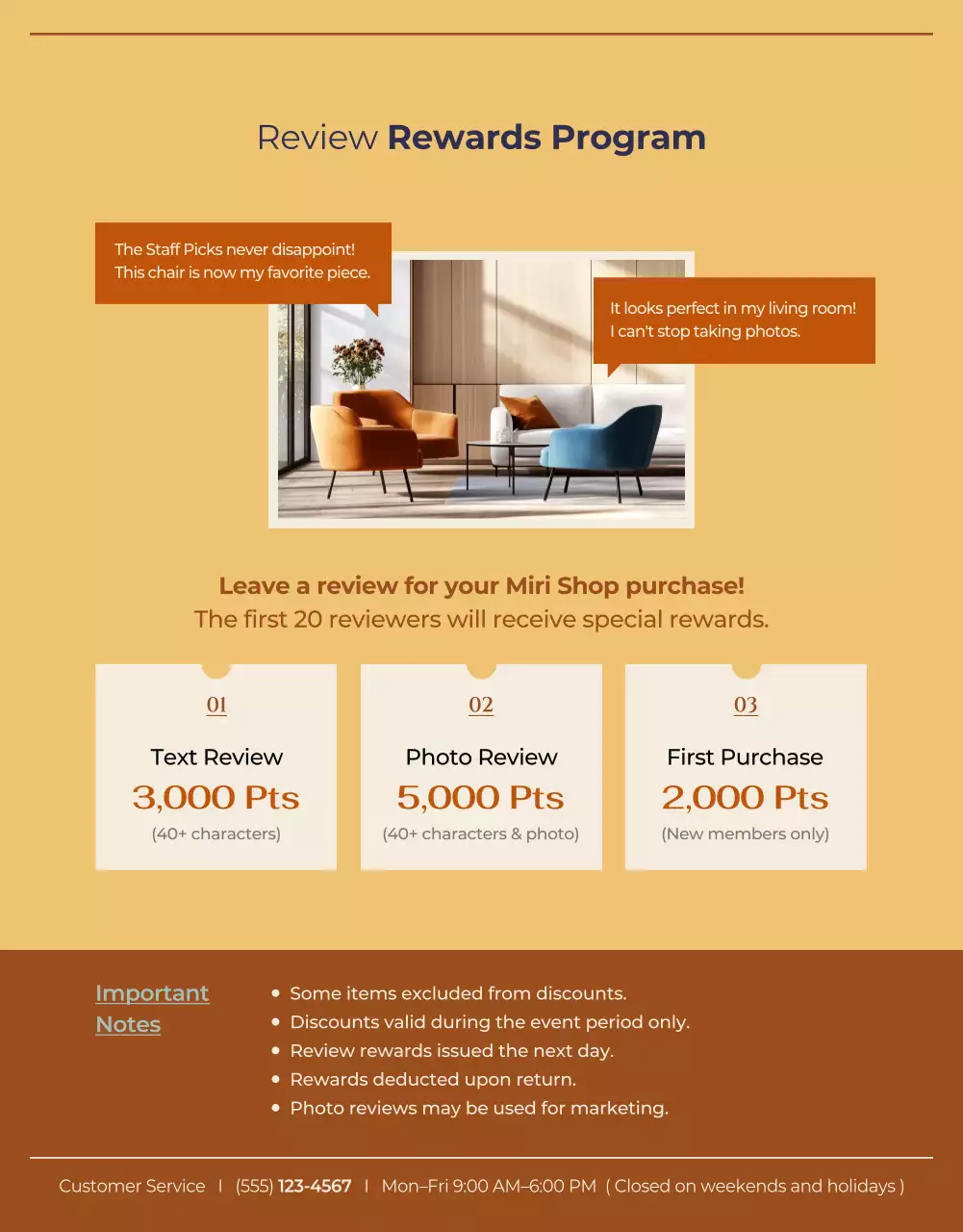 Acara Penjualan Furnitur Modern Coklat