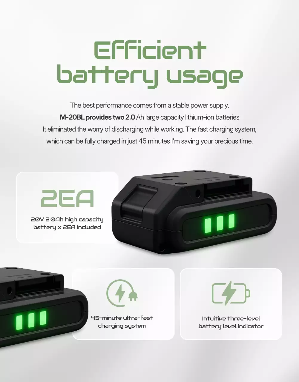 Khaki Modern Power Tool Advertisement