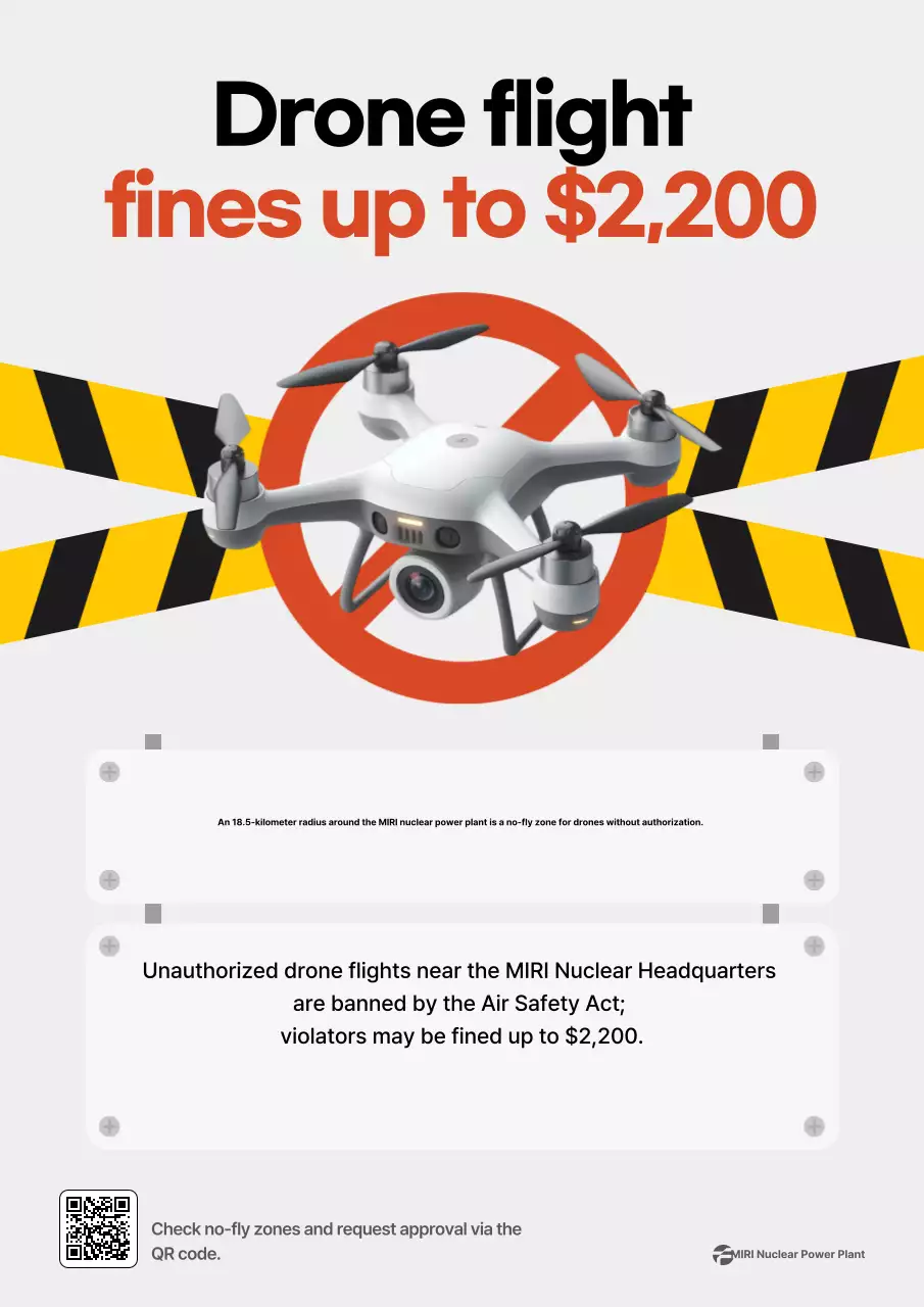 Vùng tô màu cam: Cảnh báo khi điều khiển máy bay không người lái