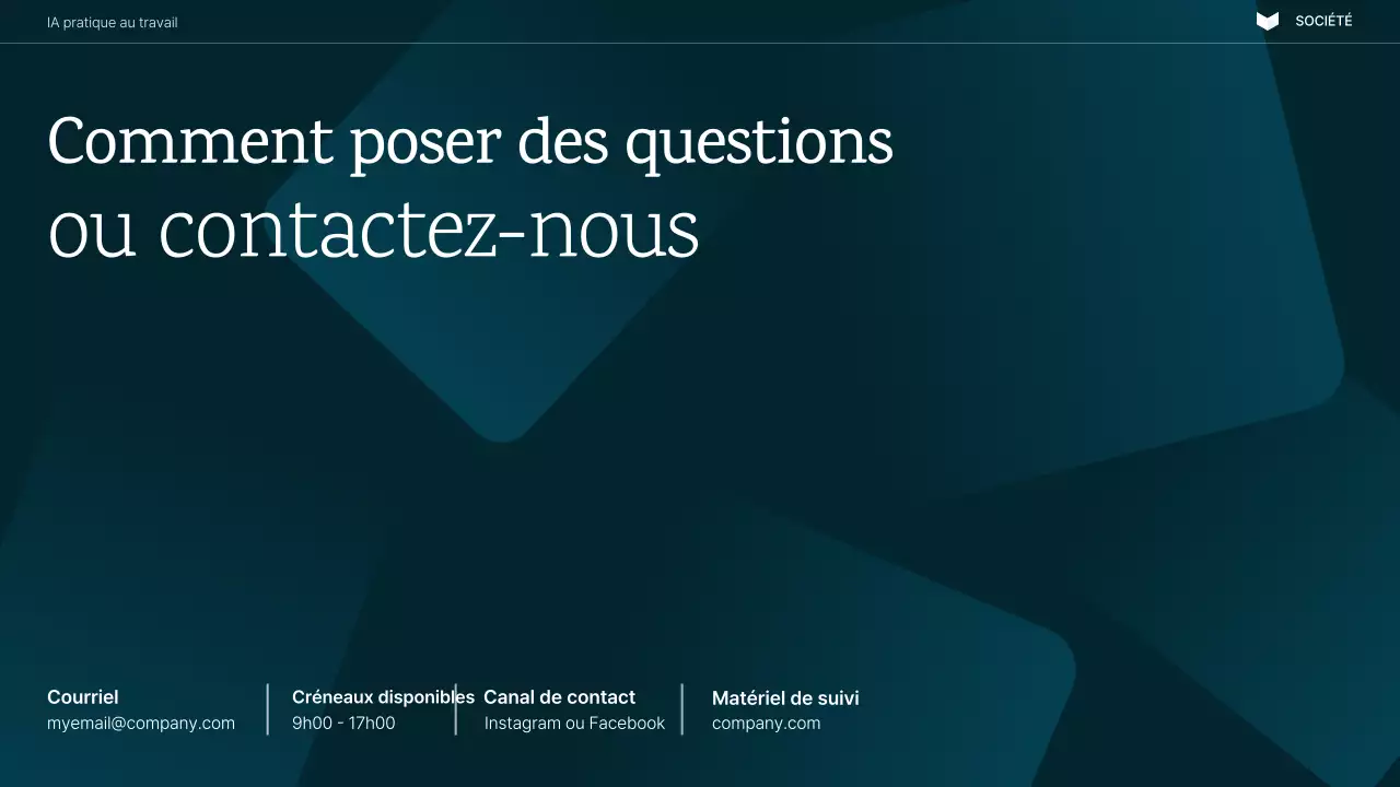 Présentation du cours d'IA moderne de la Marine