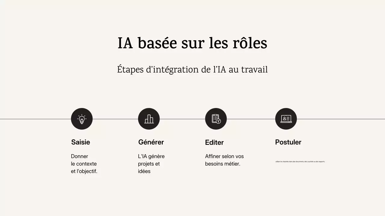 Annonce du cours d'IA moderne bleu