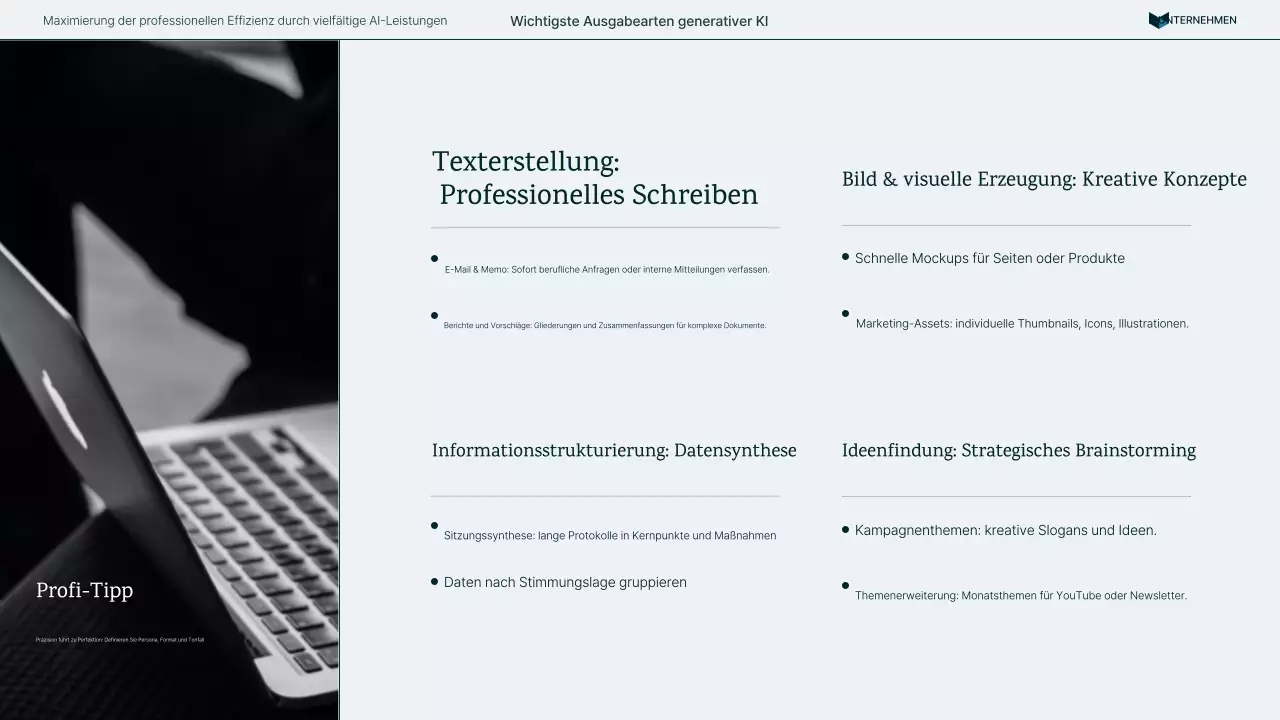 Präsentation des modernen KI-Kurses der Marine