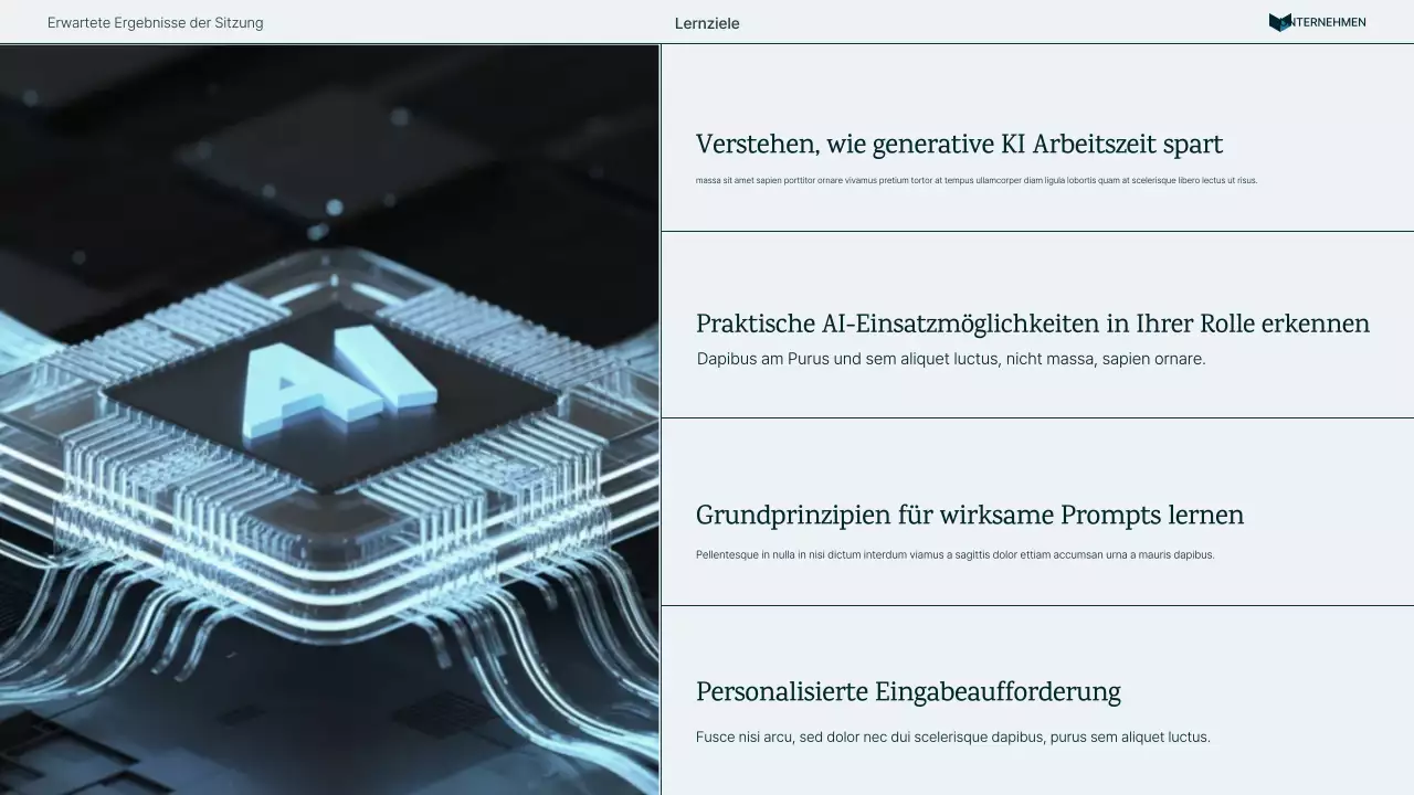 Präsentation des modernen KI-Kurses der Marine