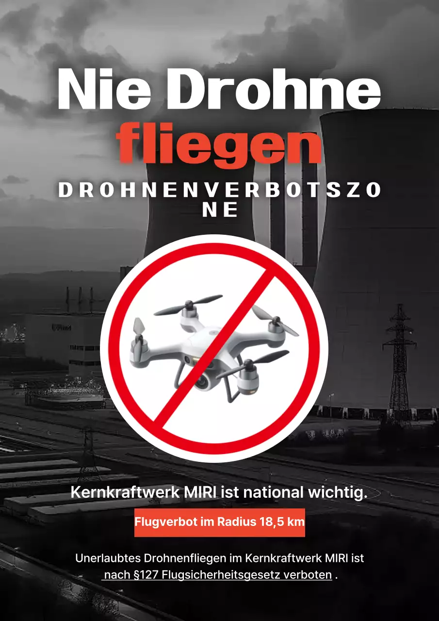 Gray Simple Sicherheitskampagne