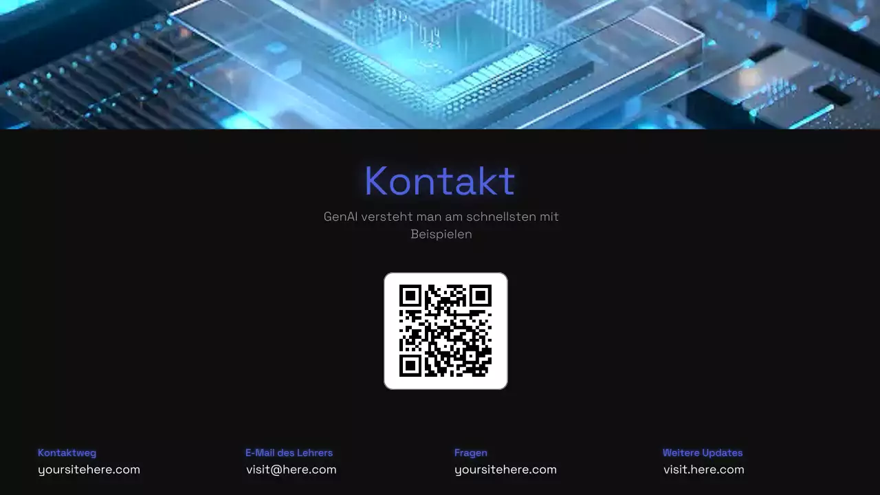 Präsentation des Black Modern AI-Kurses