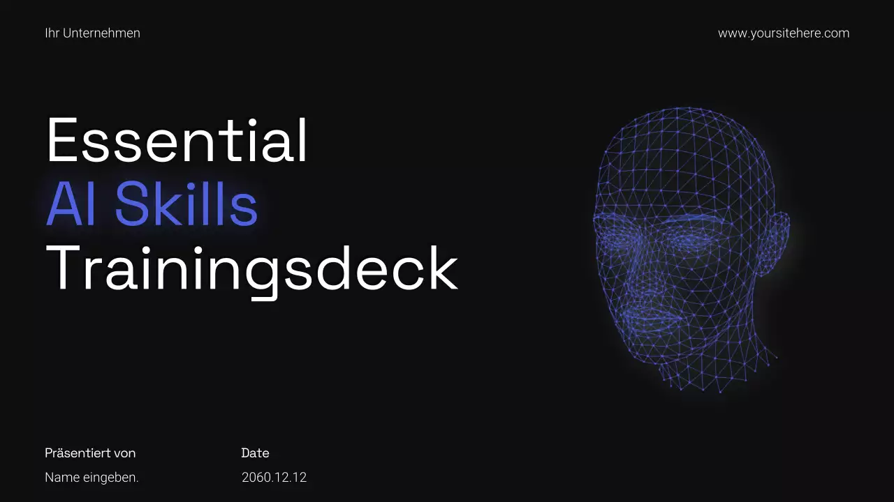 Präsentation des Black Modern AI-Kurses