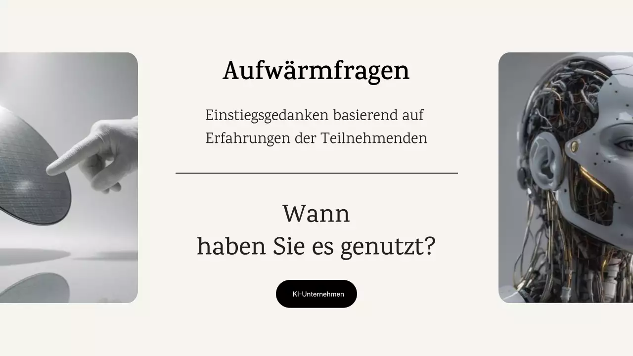 Ankündigung des modernen KI-Kurses „Blue Modern AI“