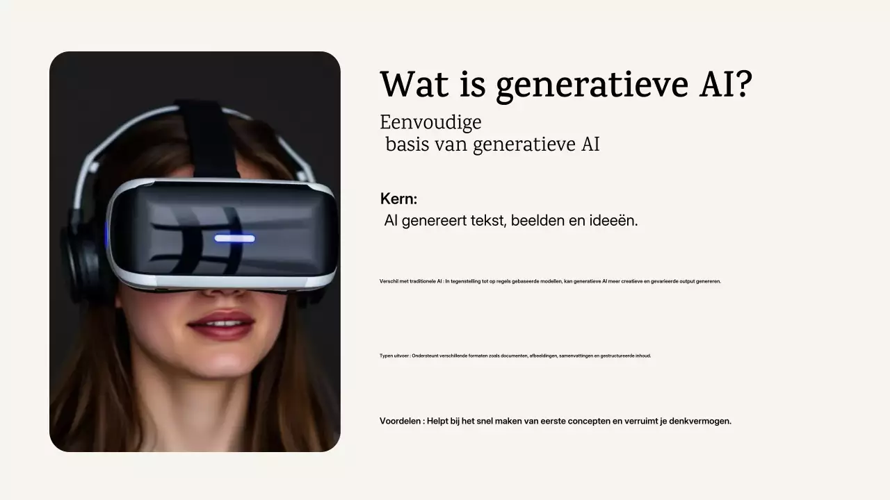 aankondiging van een moderne blauwe AI-cursus