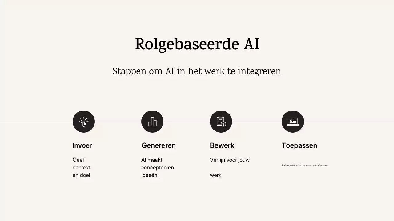 aankondiging van een moderne blauwe AI-cursus