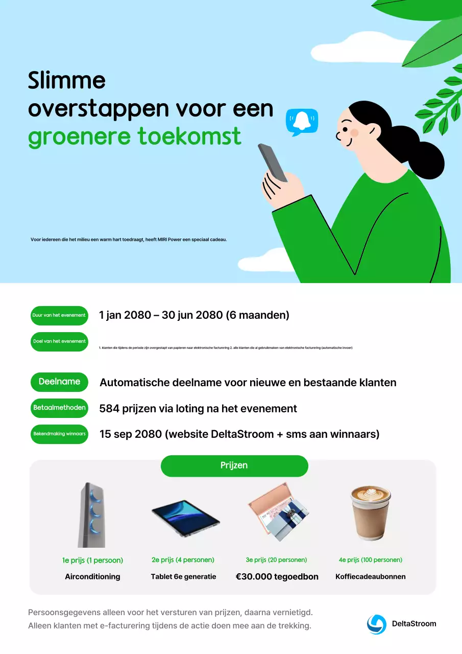 Campagne ter bevordering van een groen en modern milieu