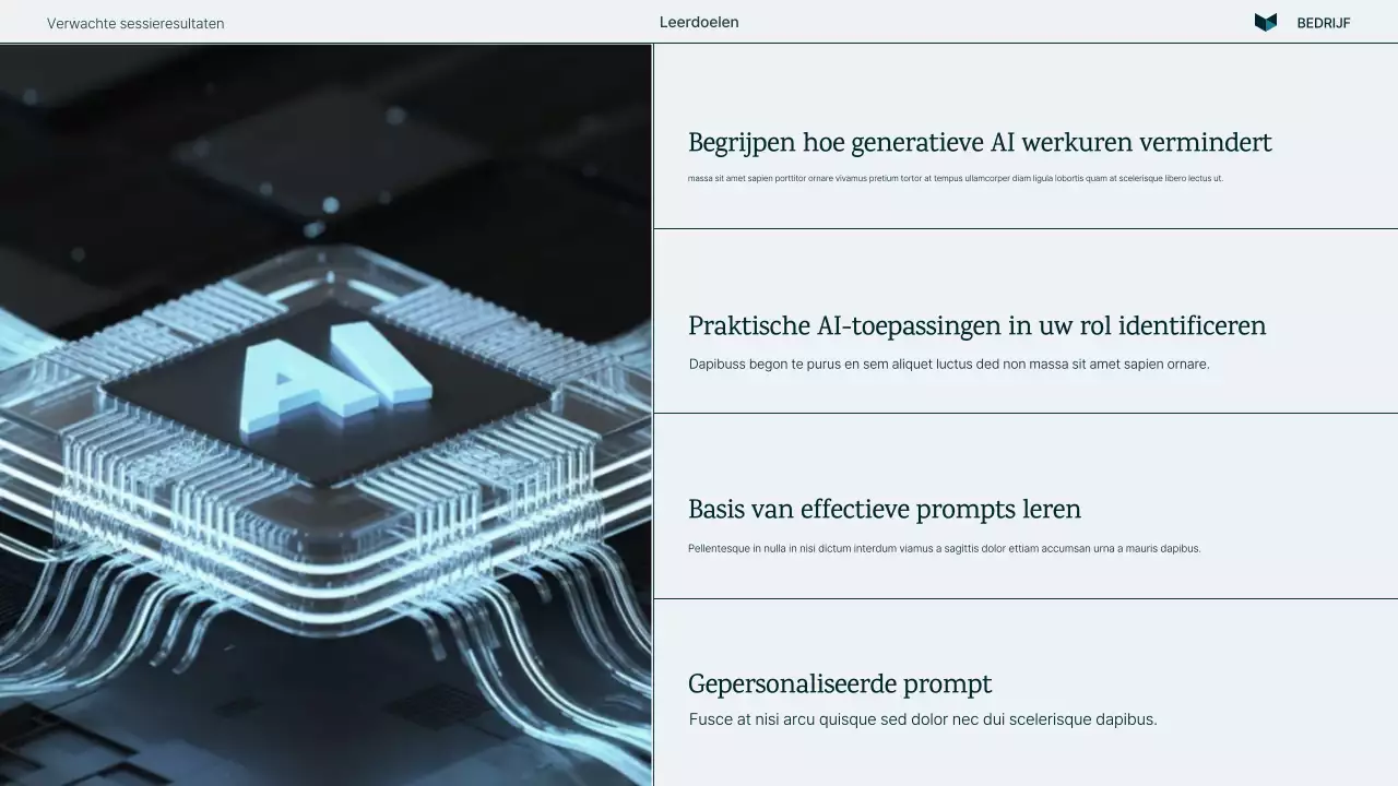 Presentatie van de moderne AI-cursus van de marine