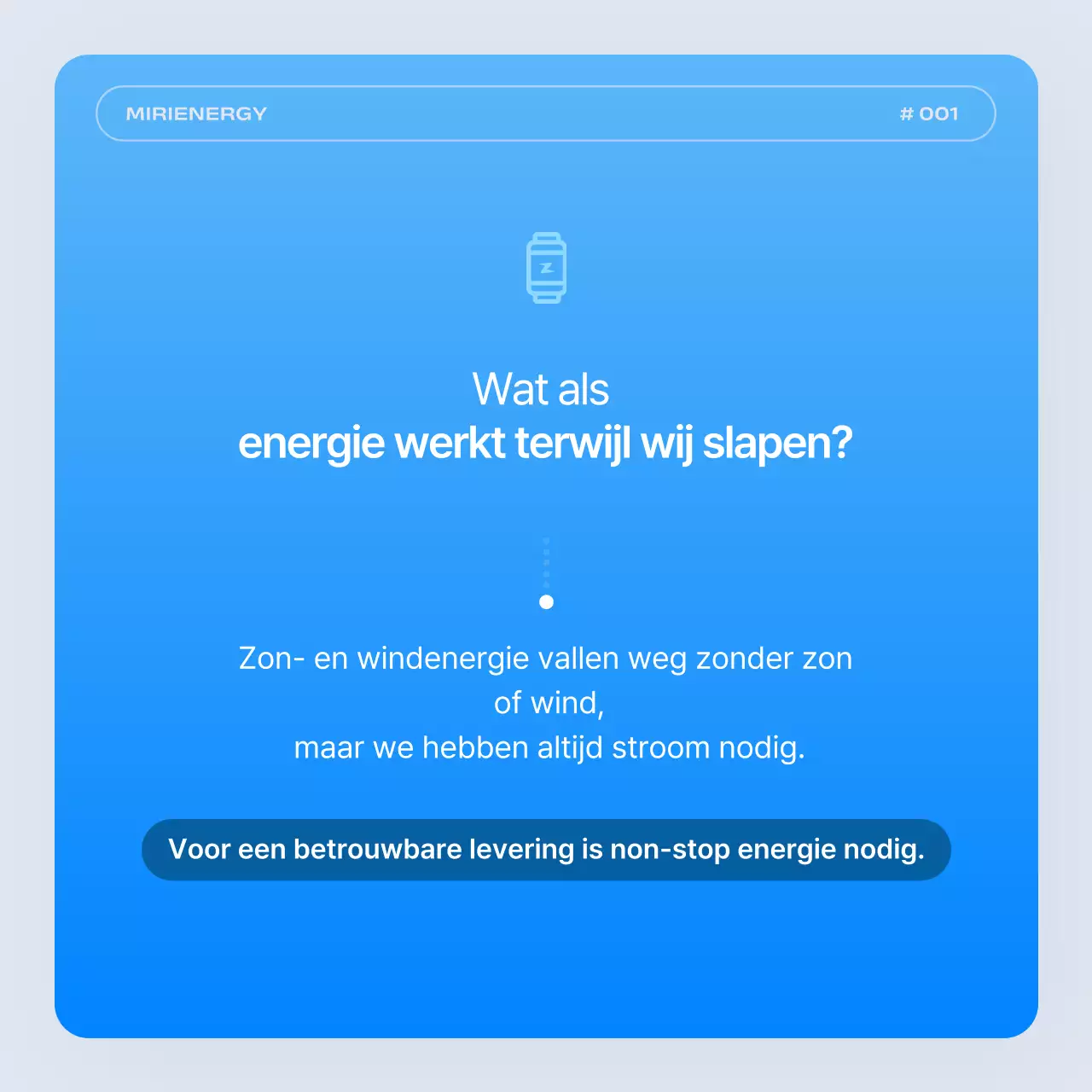 Eenvoudige blauwe getijdenenergiebedrijfspromotie