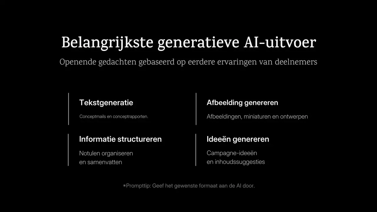 aankondiging van een moderne blauwe AI-cursus