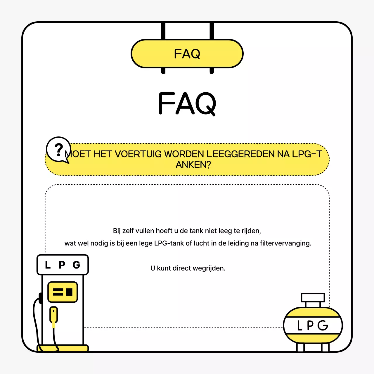 Gele, eenvoudige zelfopladende gebruikershandleiding