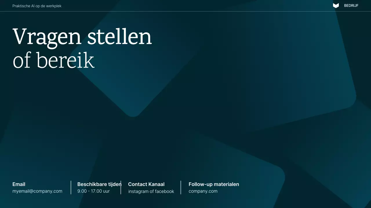 Presentatie van de moderne AI-cursus van de marine