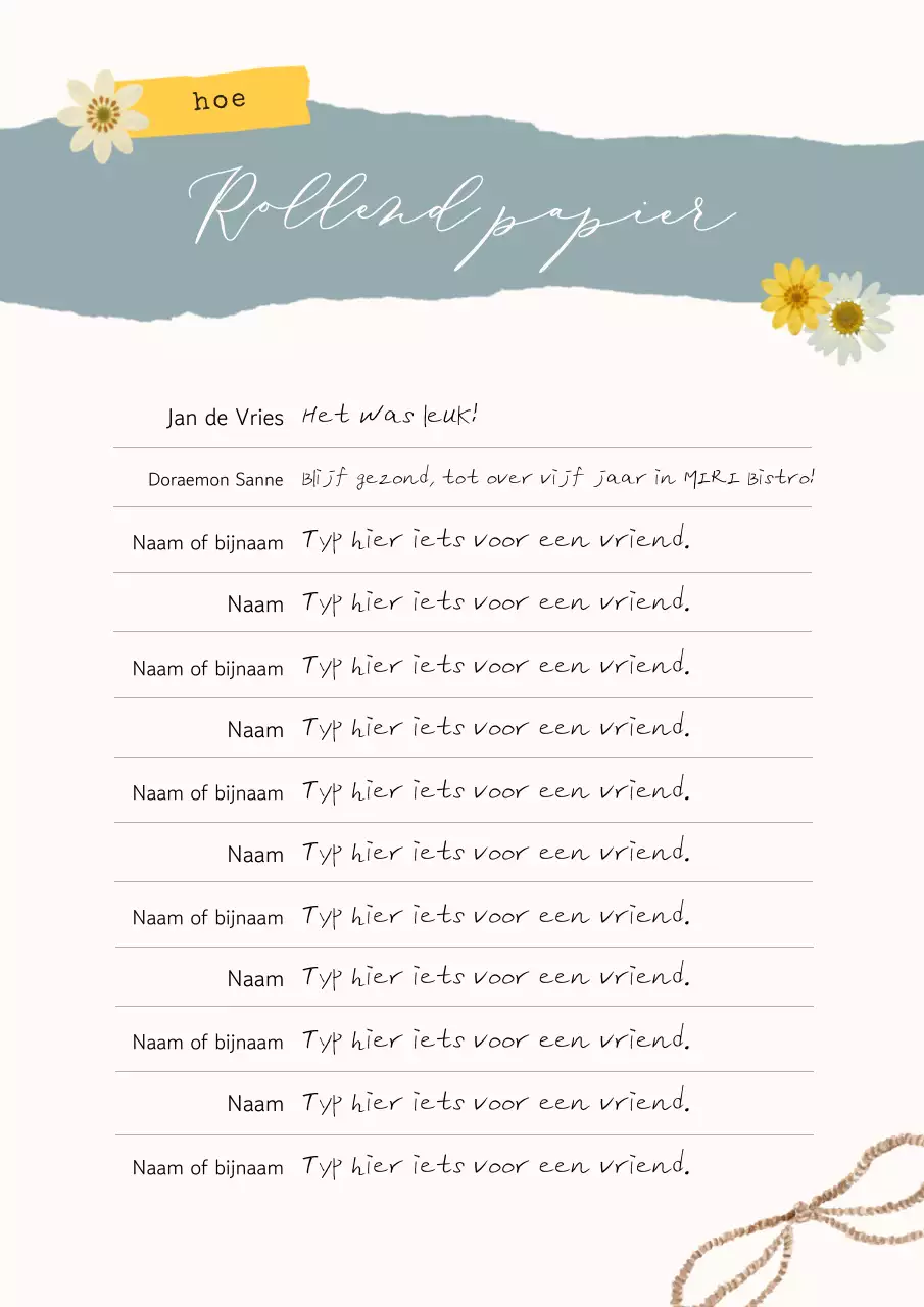 Hemelsblauwe schattige schoolbloemlezing