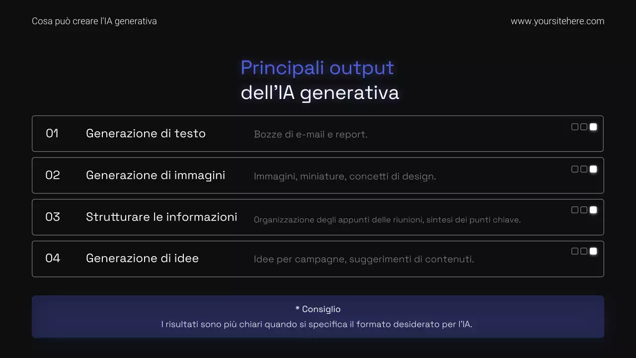 Presentazione del corso di intelligenza artificiale moderna nera