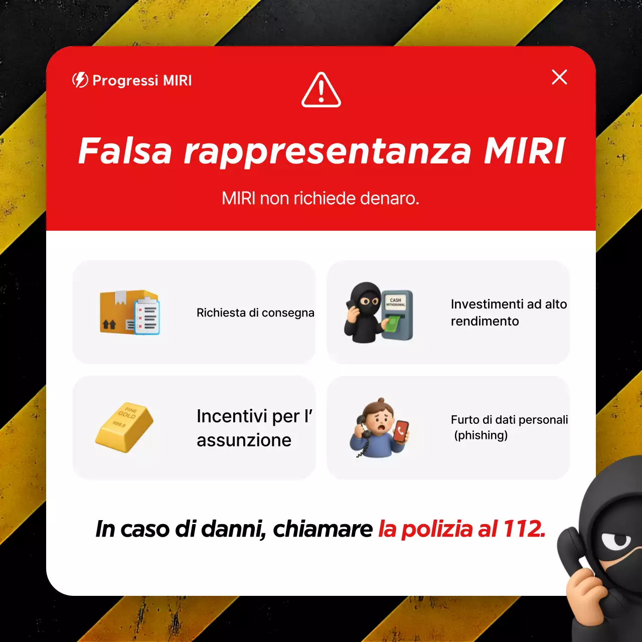 Guida semplice e rossa per la prevenzione delle frodi