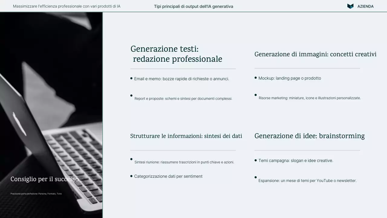 Presentazione del corso di intelligenza artificiale moderna della Marina