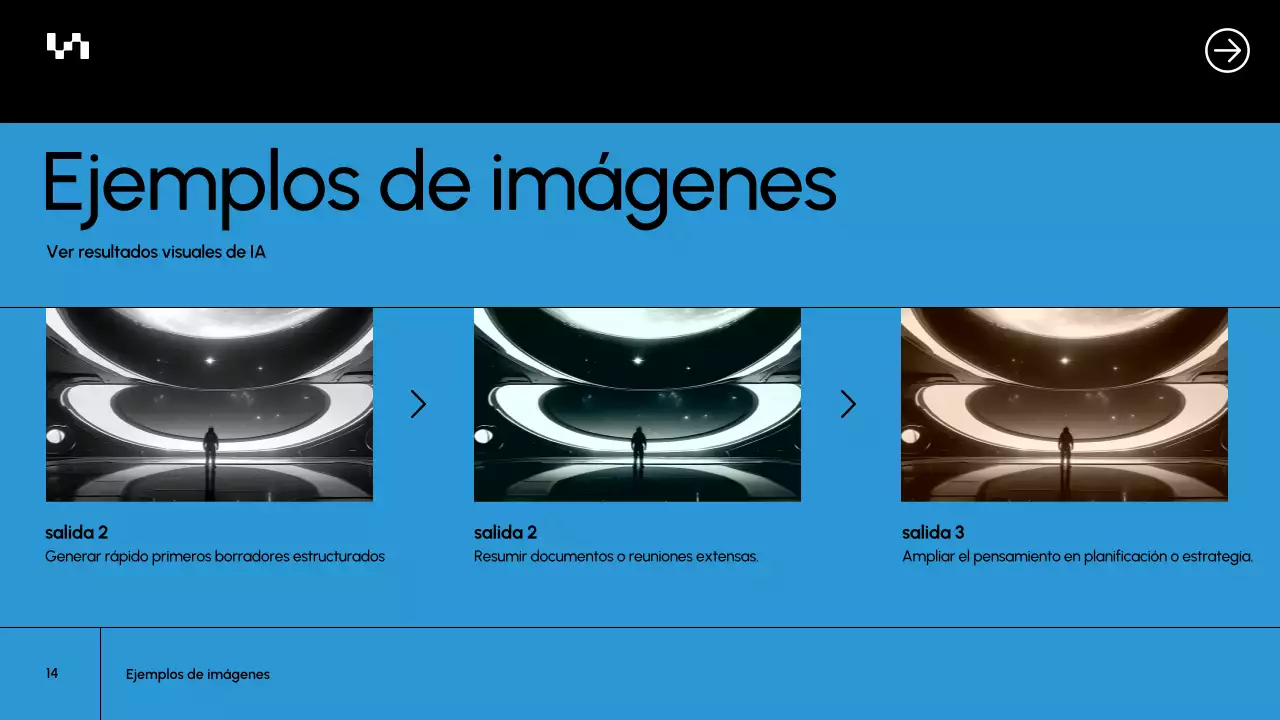 Presentación del documento del curso Blue Modern AI