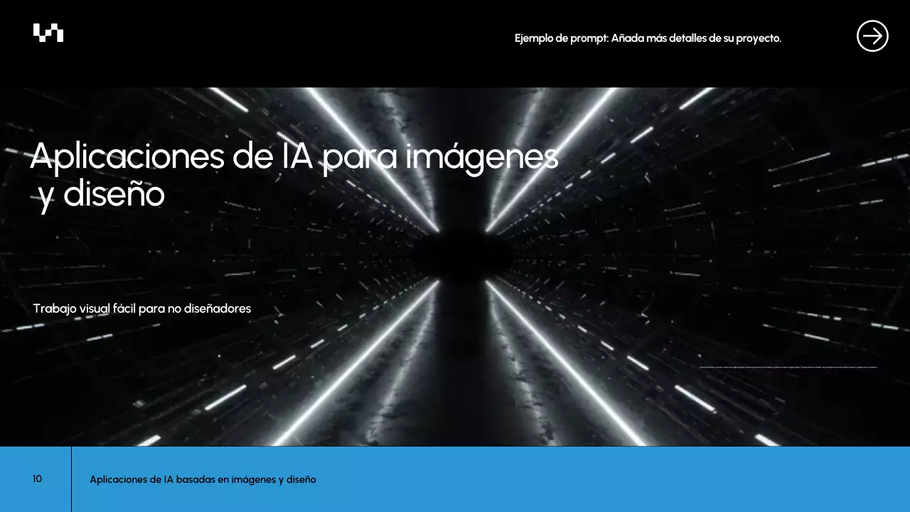 Presentación del documento del curso Blue Modern AI