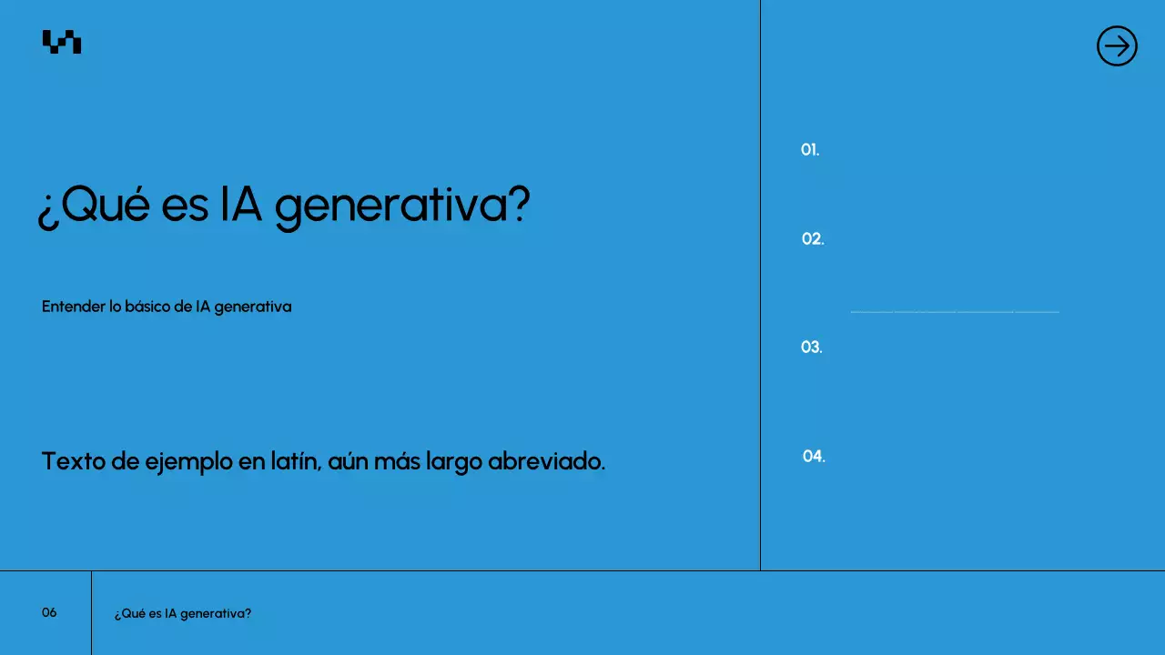 Presentación del documento del curso Blue Modern AI