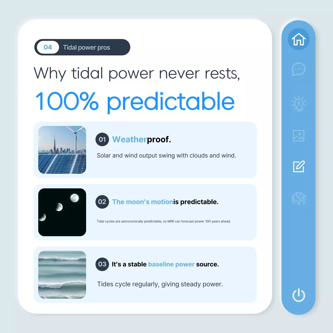 Transmissão de informações sobre energia moderna azul celeste