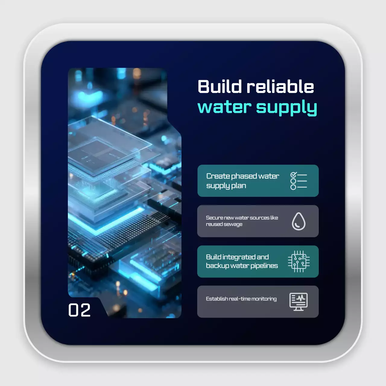 Blue Modern Technology Promotion