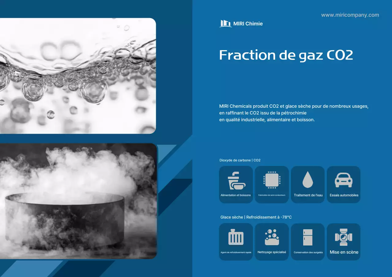 Guide des produits chimiques modernes bleus