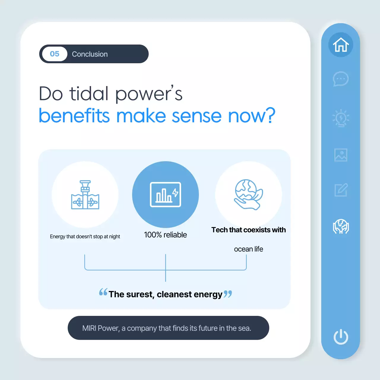 Transmissão de informações sobre energia moderna azul celeste