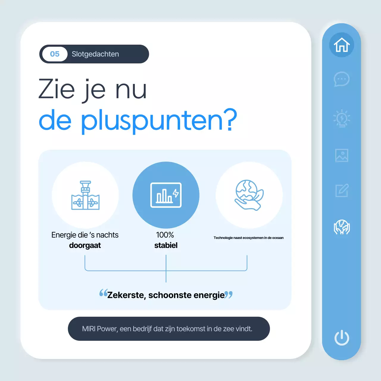 Sky Blue Moderne Energie Informatieoverdracht