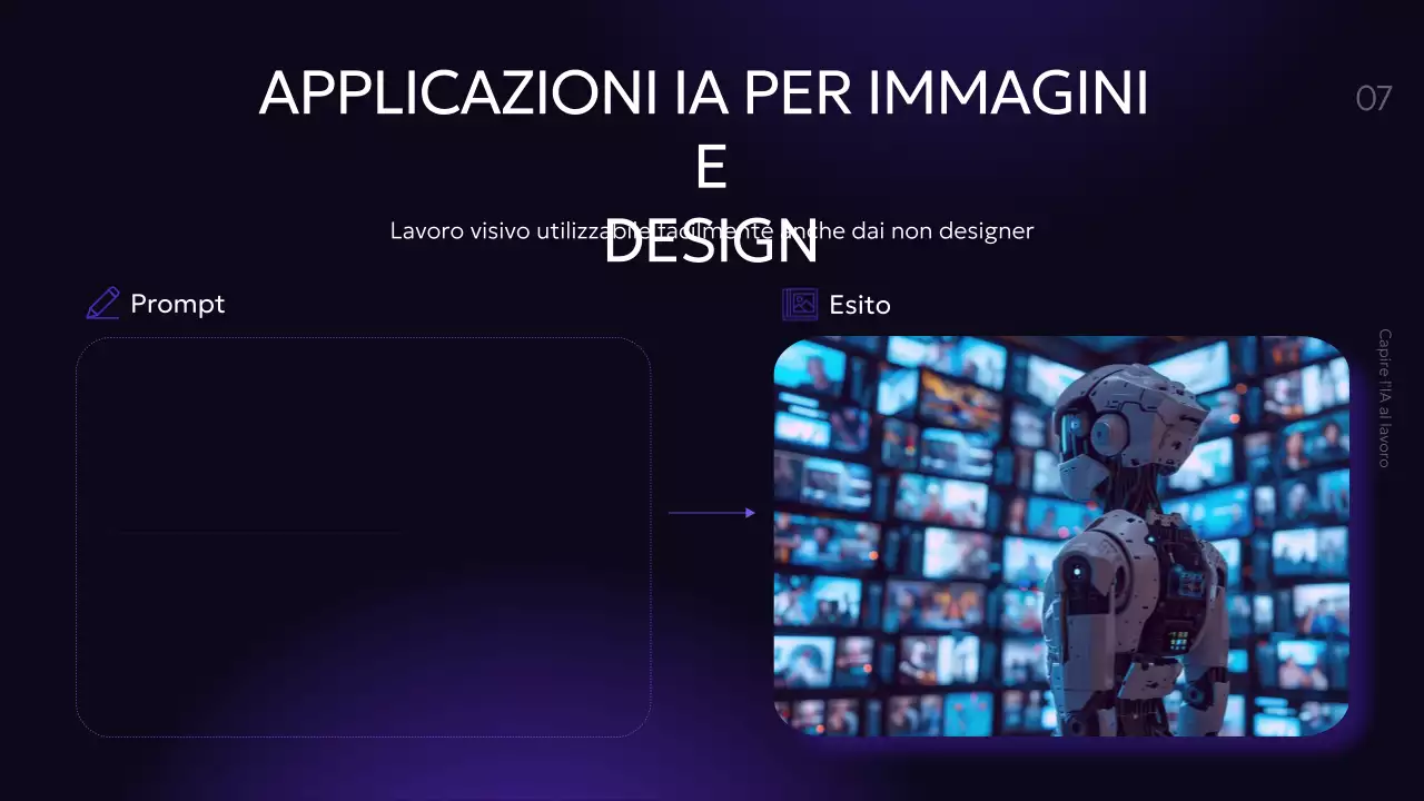 Presentazione del corso di intelligenza artificiale moderna viola