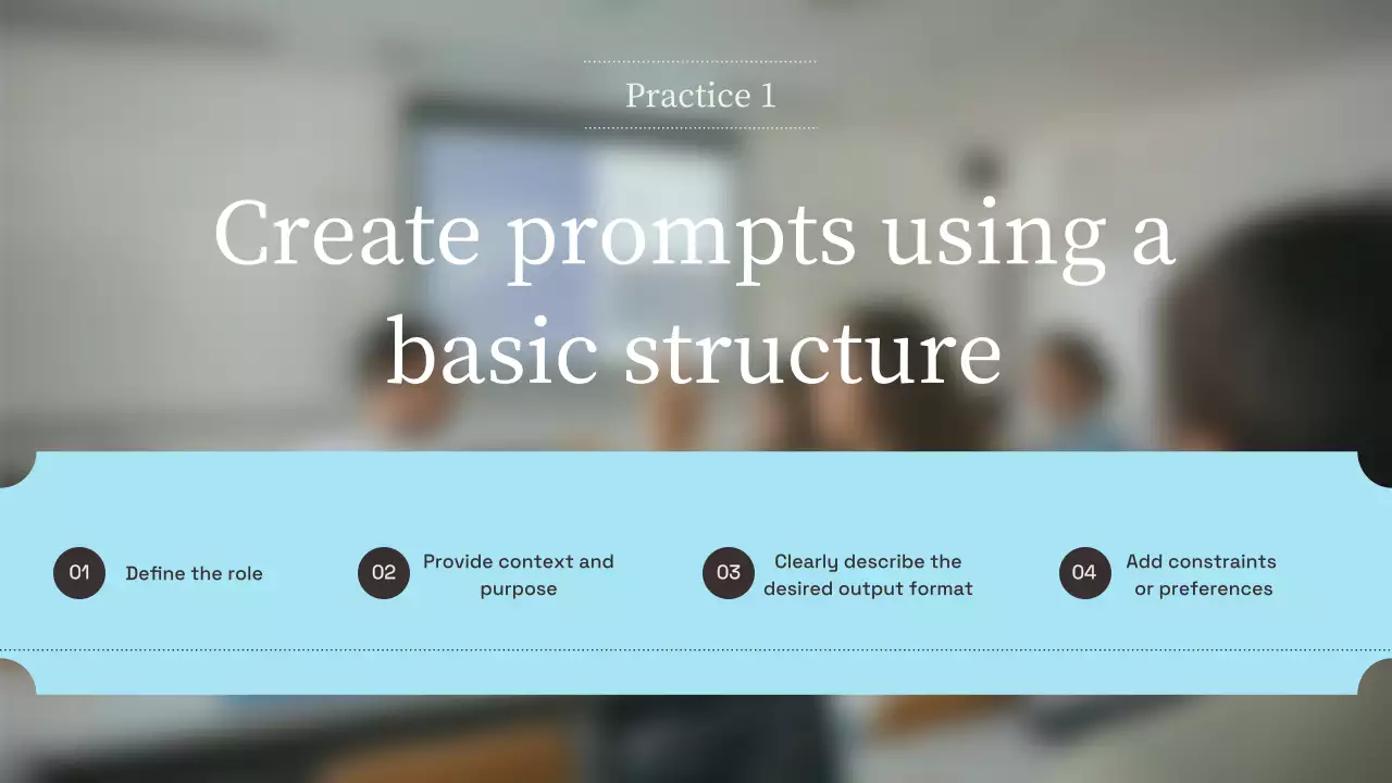 베이지색 현대 AI 교육 프레젠테이션