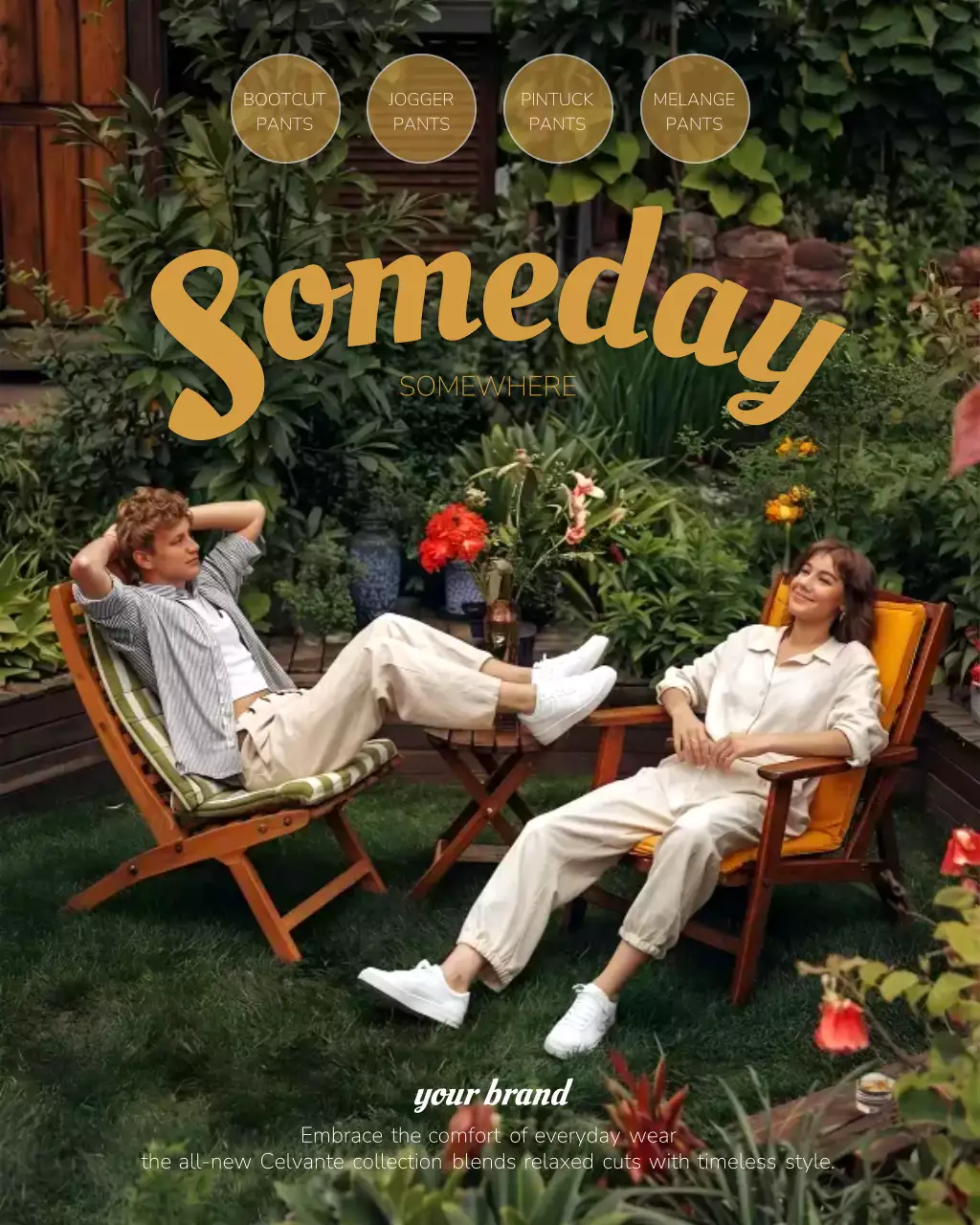 Green Rustic Fashion Advertisement Instagram Post