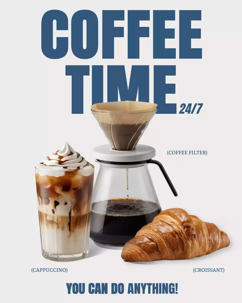 White Modern Coffee Advertisement Instagram Post