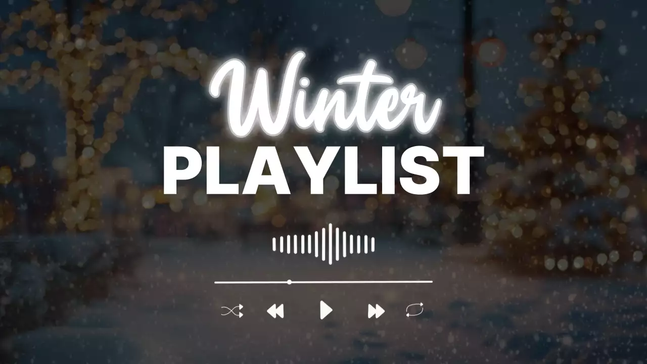 회색 모던 겨울 플레이리스트