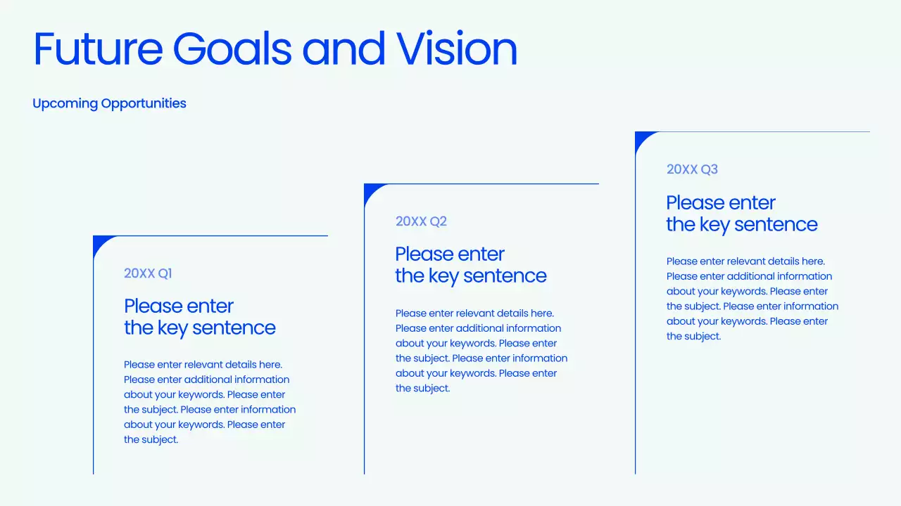 블루 프로페셔널 타운홀 미팅 프레젠테이션