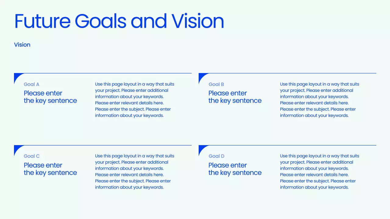 블루 프로페셔널 타운홀 미팅 프레젠테이션