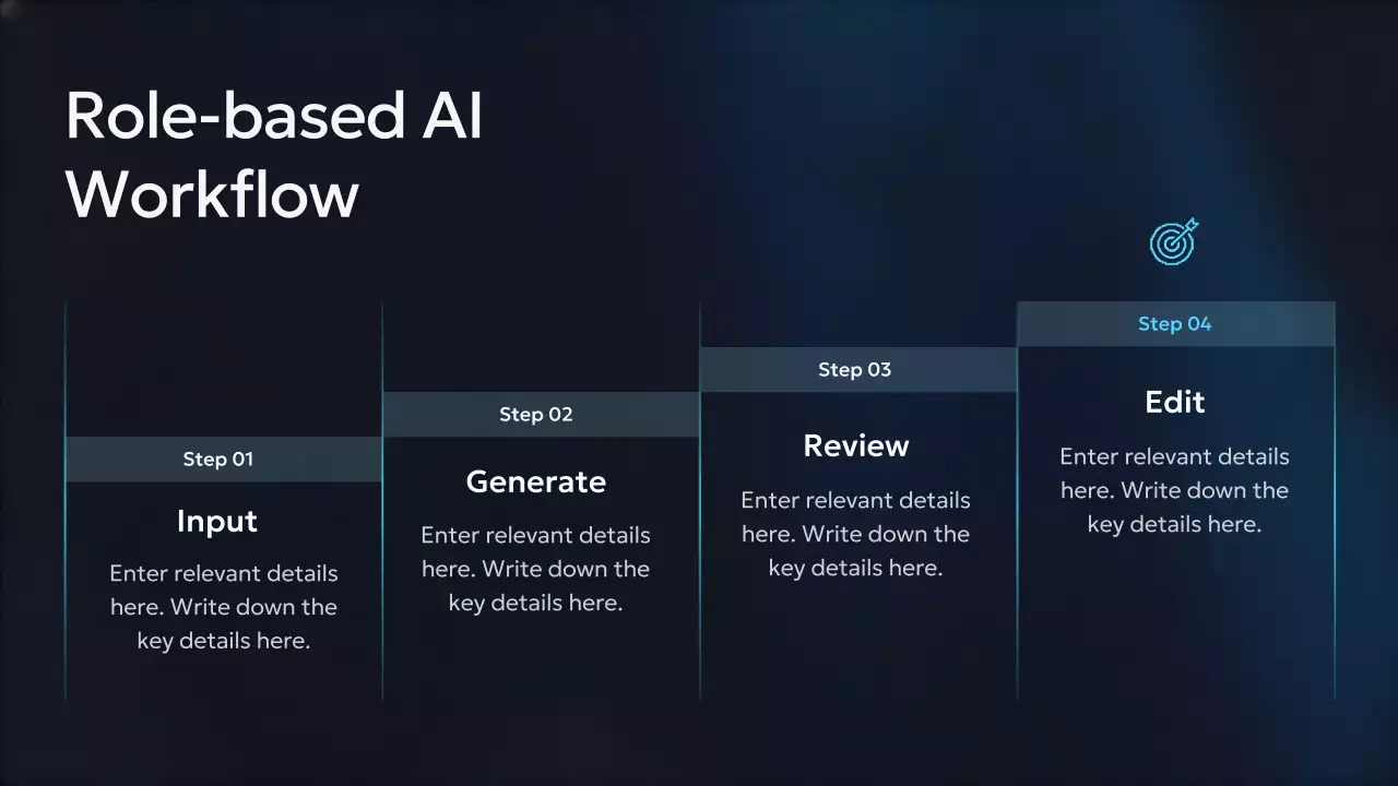 Presentasi Kursus AI Modern Biru
