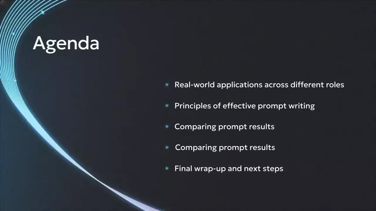 Presentasi Kursus AI Modern Biru