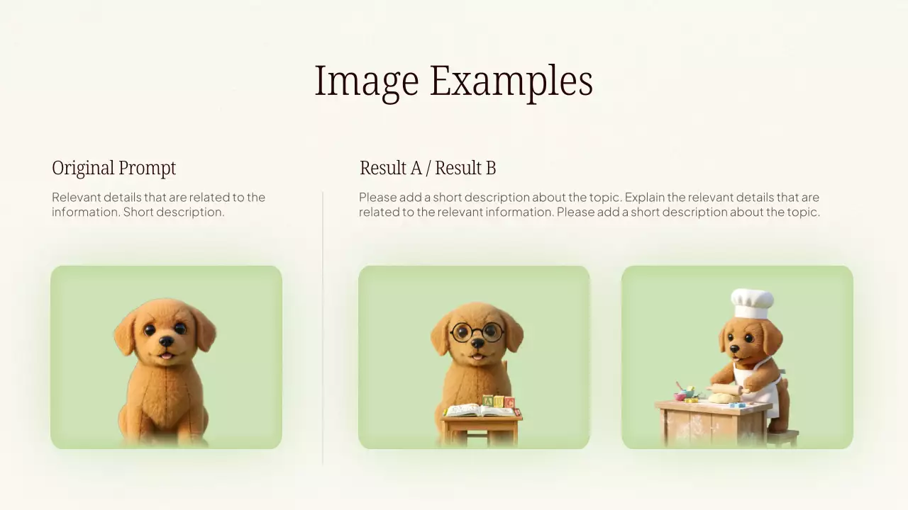 Presentasi Kursus AI Modern Warna Krem