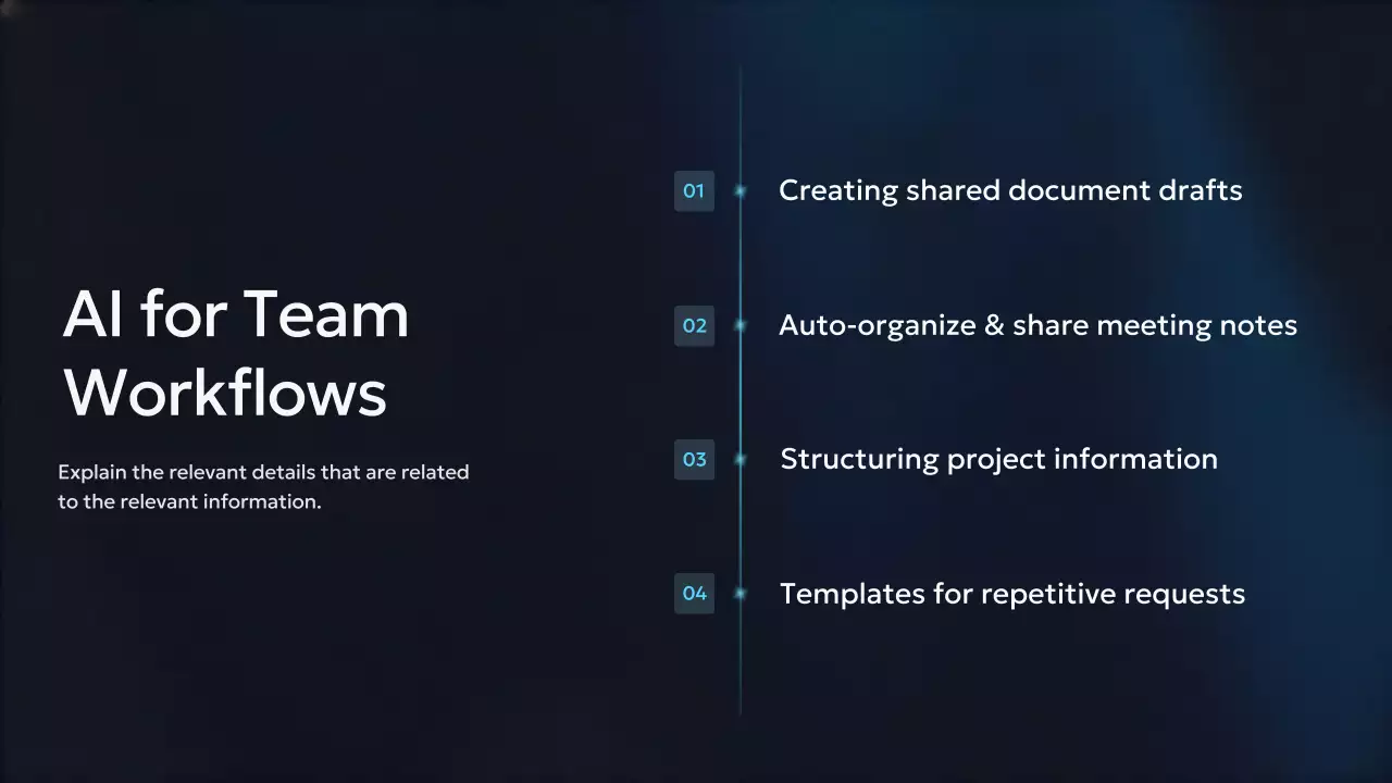 Presentasi Kursus AI Modern Biru